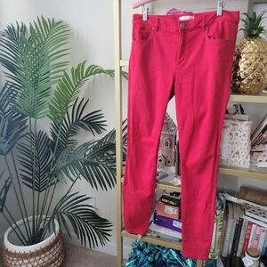 COPY - Loft Red Skinny Legging Women's Size 29T (Size 8 Tall)